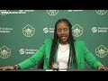 🗣️ Seattle STORM talks WIN against Los Angeles SPARKS | Press Conference | Yahoo Sports