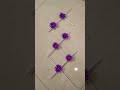 Simple paper flowers wall hanging 🌸#viral #ytshorts #youtubeshorts