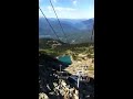 Chairlift down from Summit Whistler