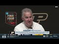 Zach Edey reflects on his career with Purdue post-Championship loss | CBS Sports