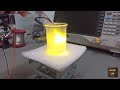 Why Do Yellow LEDs Change Color in Liquid Nitrogen?