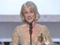 Helen Mirren winning an Oscar® for 