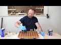 Making a Plaid Cutting Board! BONUS - Crazy Finishing Technique