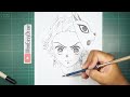 How to Draw TANJIRO KAMADO Demon Slayer | Kimetsu no Yaiba