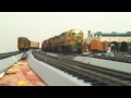 Maine Central Railroad - EMD GP38's 263, 252, & 261 in action - HO scale