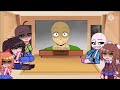 Fandom react to eachother || Baldi 4/5 || GachaClub ||