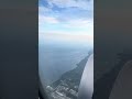 Takeoff from a Boeing 737-800 Max