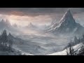Traversing The Frozen Wastes | Fantasy ambience and music 1 hour