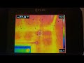 How to use a thermal camera to find a roof leak in your home. #shortvideo
