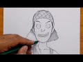 How to draw Usopp from One Piece | Usopp step by step | easy tutorial