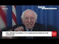 WATCH: 82 Year-Old Sen. Bernie Sanders Announces He Will Seek Reelection In 2024