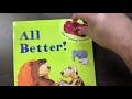 All better! | Usborne books | Read aloud with Uncle Eddie