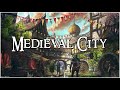 Medieval City | Realistic Ambience | 1 Hour #dnd