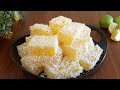 Easy & delicious dessert with lemon, No Gelatin needed !