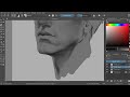 PORTRAIT PAINTING IN KRITA | #SKETCHES #art #learningsketch #drawing #sketchings