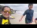 Fomos a praia de Matinhos no Paraná