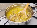 Turkish Chicken Soup! One plate is never enough! A delicious and healthy soup recipe!