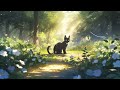 Lofi With My Cat || Goodbye April 💟 Music for cats - Lofi cat - Lofi summer 🐱🍀 Relax music playlist
