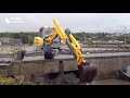 Dangerous Heavy Equipment Machinery Excavator Fails Operator, Extreme Heavy Machines Fastest Driving