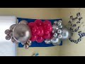 Cómo hacer arco de globos | decoración con globos | ballon garland tutorial