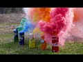 Making Colored Smoke from Basic Materials