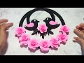 Best paper craft home decoration | Paper flower wall hanging | Diy room decor | Wall decor ideas