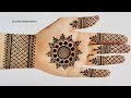 Very Easy Simple Mehndi Design For Front Hand- Mehandi ka Design-Mehendi design- Mehndi Designs #50