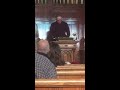Dad speaking at Monson UU church