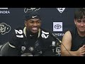 Postgame Interview: Shedeur Sanders and Shilo Sanders after Colorado's 2OT victory over Colorado St.