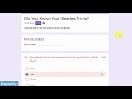 How to Create a Google Forms Quiz - Tutorial for Beginners