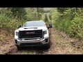 2021 Gmc Sierra 2500Hd 6.6 Gas Steep Hill Climbing and Towing On and Off Road 4x4