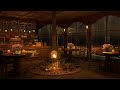 A Cozy Night in Cozy Coffee Shop - Relaxing Jazz Background Music to Relax/Study to