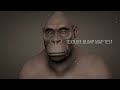 Sasquatch / Bigfoot 3d model render tests