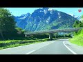 🇨🇭Driving In Switzerland _ Brienz To Lauterbrunnen | Amazing Swiss Road Side View
