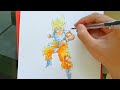 Vẽ Goku Ssj1 || How to draw Goku ssj1