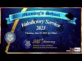 MANNING'S SCHOOL VALEDICTORY SERVICE 2023