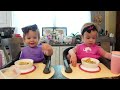 Twins try udon soup