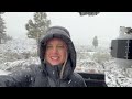 Braving a BLIZZARD - Truck Camping Alone in a Massive Snow Storm