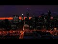 [4K] CHICAGO JAZZ 🇺🇸 3 Hour Drone Aerial with Piano & Saxophone Jazz 🎵 Illinois USA #jazz