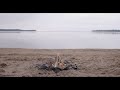 FIRE AMBAINCE by the Ocean 4K