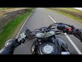 Riding into the sunset! - POV Yamaha MT07 Akra/Quickshifter (4k cinematic)