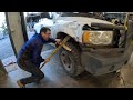Installing a strong bumper on a pickup truck