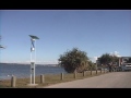 Solar & Wind Hybrid Bus Stop Street light at Golden Beach