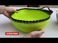 How To Make Rope Basket / Basket In Different Sizes And Colors