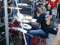 Nicko McBrain plays The Trooper - Up close footage of just Nicko!