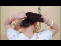 7 Quick and Easy Hair Bun Hairstyle with Clutcher 👧 | Juda hairstyle