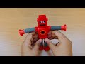 cutting mini Robot 🤖 toy into pieces /Scissorgirl/ #scissors #asmr