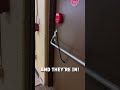 Firefighters break open locked door! 🧑‍🚒🔨  -  🎥 payeurg