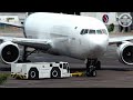 Boeing 767-316F da LATAM Cargo pousando na pista molhada do Aeroporto de Manaus!!