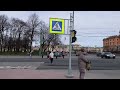 Russia street walk 4К / Walking Tour in St Petersburg 4К №288